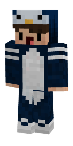 Black skin: body, front render