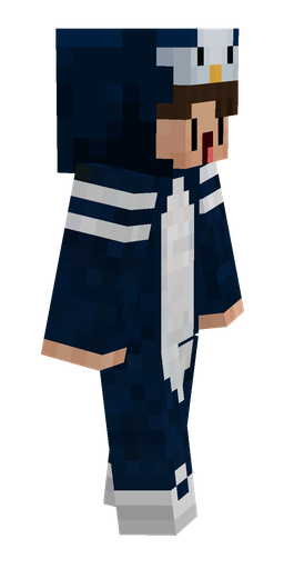 Black skin: body, right side render