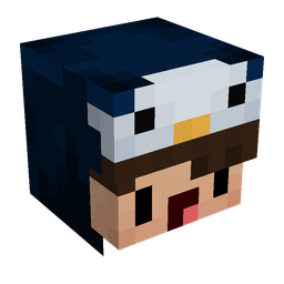 Black skin: head render