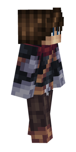 Black skin: body, right side render