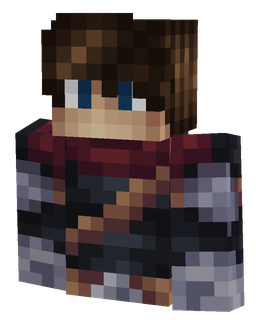 Black skin: bust render
