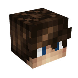 Black skin: head render