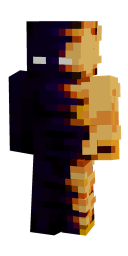 Black skin: body, front render