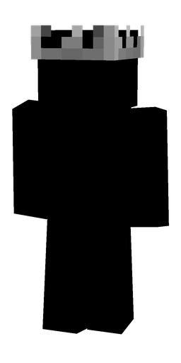 Black skin: body, back render