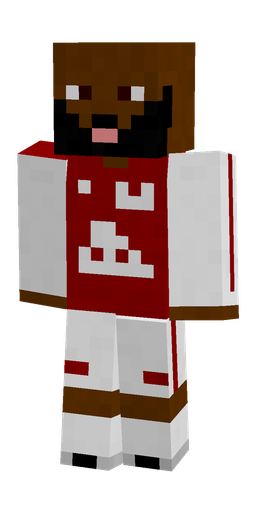 Brown skin: body, front render