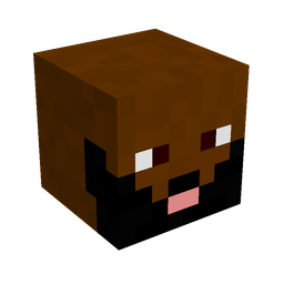 Brown skin: head render