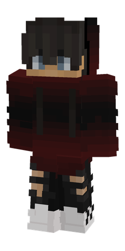 Black skin: body, front render