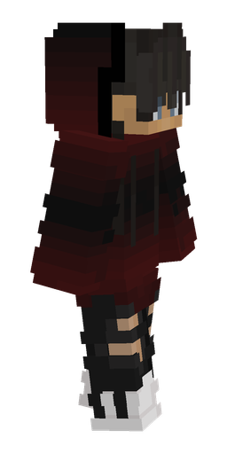 Black skin: body, right side render