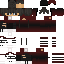 Black skin: raw texture render