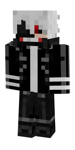 Black skin: body, front render