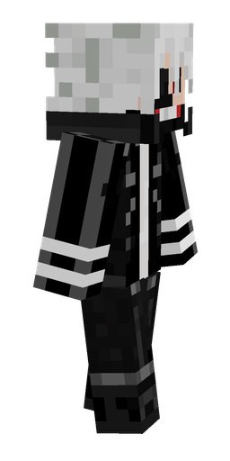 Black skin: body, right side render