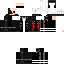 Black skin: raw texture render