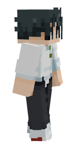 Black skin: body, right side render