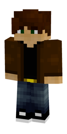 Black skin: body, front render