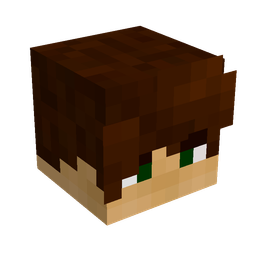 Black skin: head render