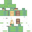Classic skin: raw texture render