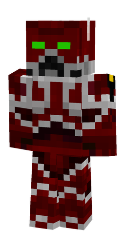 Black skin: body, front render