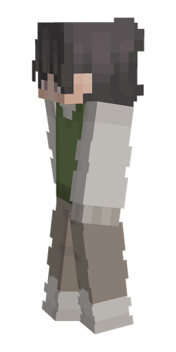Dark skin: body, left side render
