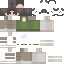 Dark skin: raw texture render