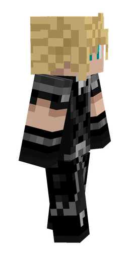 Black skin: body, right side render