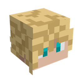 Black skin: head render