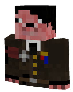 Black skin: bust render