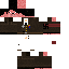 Black skin: raw texture render