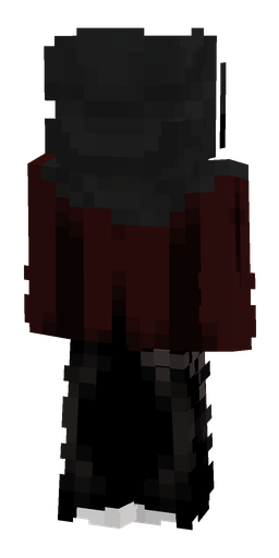 Black skin: body, back render