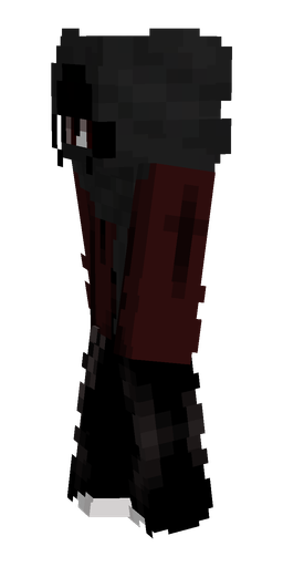 Black skin: body, left side render