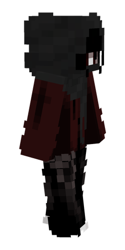 Black skin: body, right side render