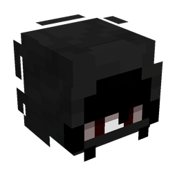 Black skin: head render