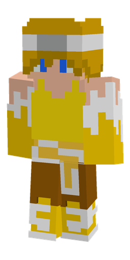 Brown skin: body, front render