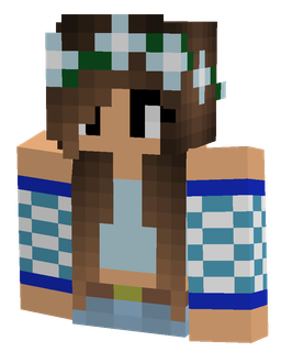 Blue skin: bust render