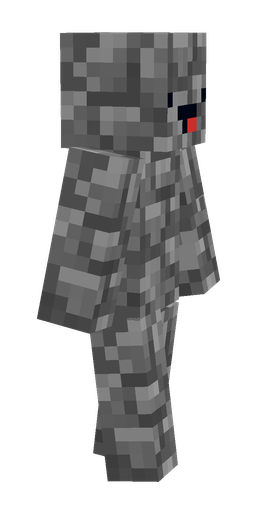 Black skin: body, right side render