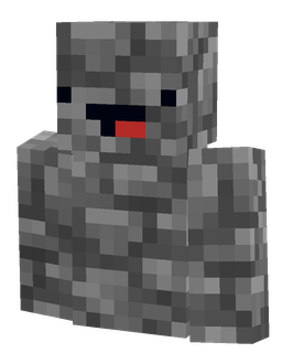 Black skin: bust render