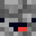 Black skin: face render