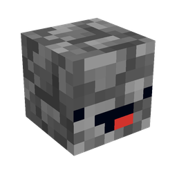 Black skin: head render
