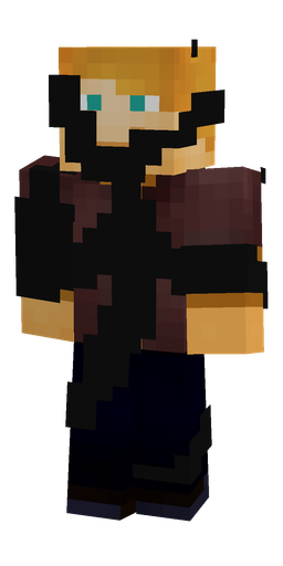 Black skin: body, front render