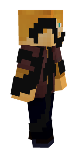 Black skin: body, right side render