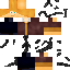 Black skin: raw texture render