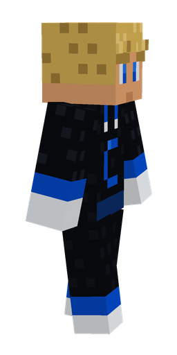 Black skin: body, right side render