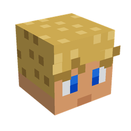 Black skin: head render