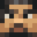Black skin: face render