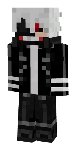 Black skin: body, front render