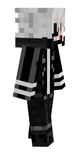 Black skin: body, right side render