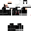Black skin: raw texture render