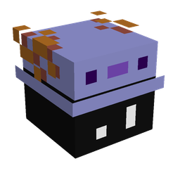 Black skin: head render