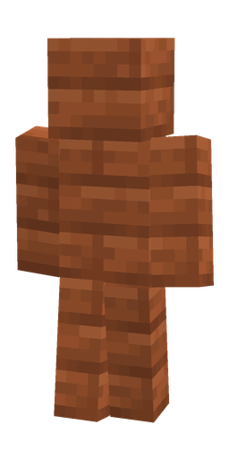 Brown skin: body, front render
