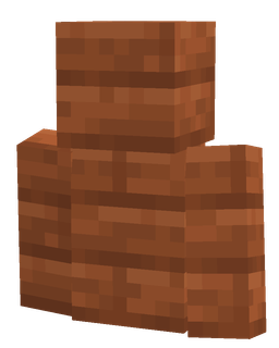 Brown skin: bust render