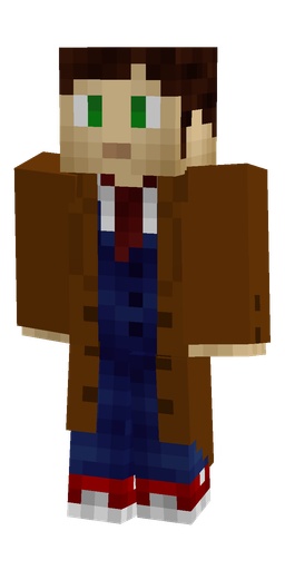 Blue skin: body, front render